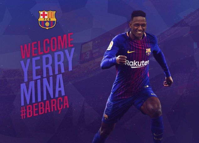                                                                 Yerry Mina - Palmeiras =====> Barcelona - 11.8 milyon euro                                                         