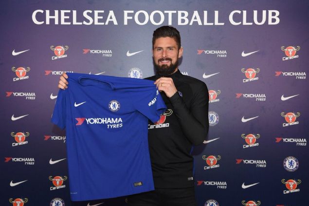                                                                 Giroud - Arsenal ======> Chelsea                                                       