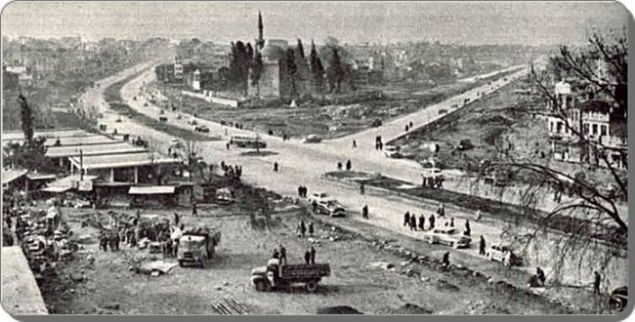   Aksaray / Vatan Caddesi ve Millet Caddesi - 1957-58     