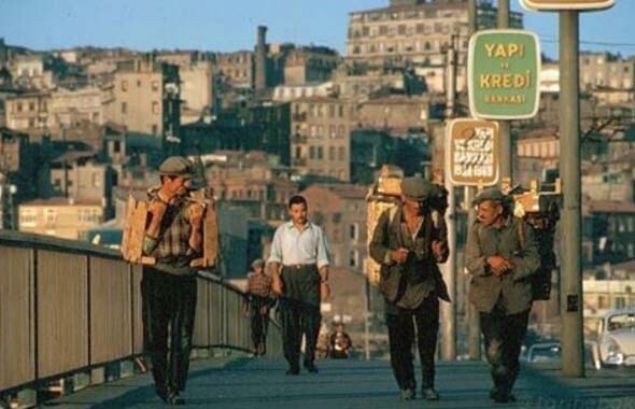  Galata Kprs, stanbul. ~1969      