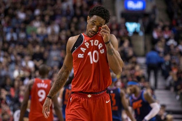                                                                 10. DeMar DeRozan (Toronto Raptors)                                                       