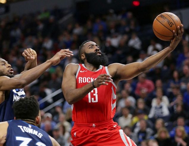                                                                 8. James Harden (Houston Rockets)                                                       