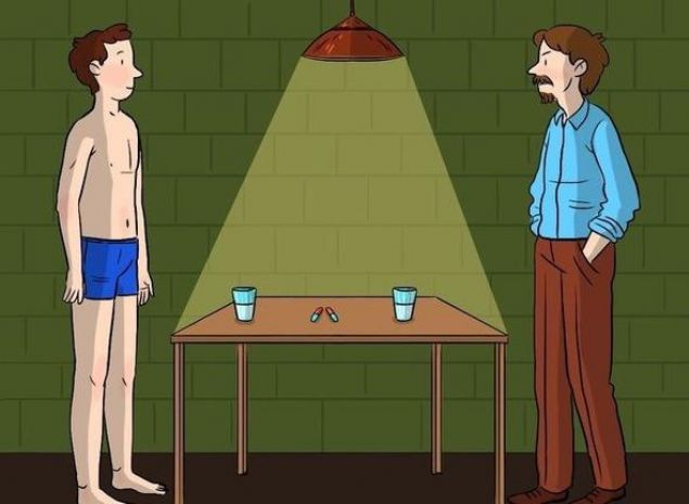  ki hap da zararsz. Sadece kurbann nndeki su zehirli.    