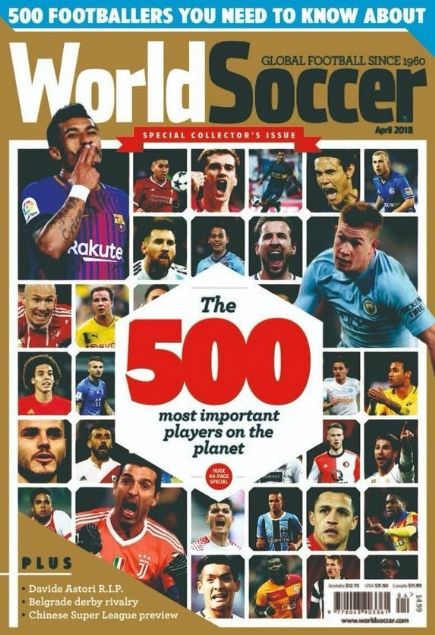 World Soccer dergisinin yay�nlad��� 'D�nyada y�l�n en �nemli 500 futbolcusu' listesinde A Milli Tak�m'dan 3 oyuncu yer ald�.  