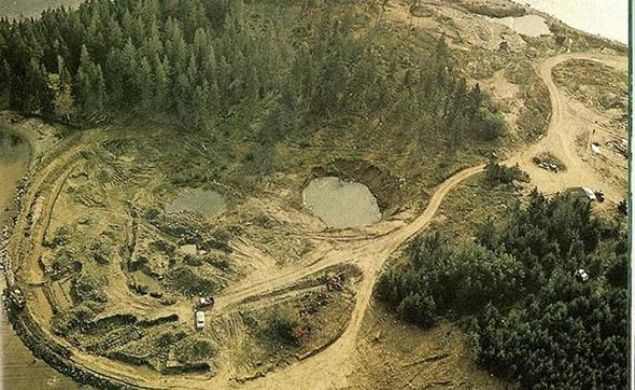 nce eski bir patikadan ormann derinliklerine yrr sonra da aasz bir blgeye kar.      