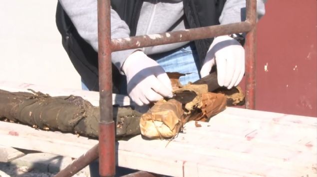 Ayrca tfein yannda iki dolu arjr de bulundu.    