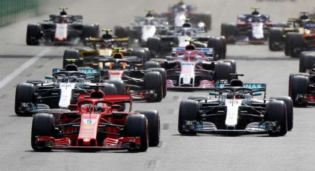  Formula 1'de sezonun d�rd�nc� m�cadelesi, Azerbaycan'�n ba�kenti Bak�'n�n sokaklar�nda olu�turulan 6,003 kilometrelik pistte, 51 tur �zerinden yap�ld�.    