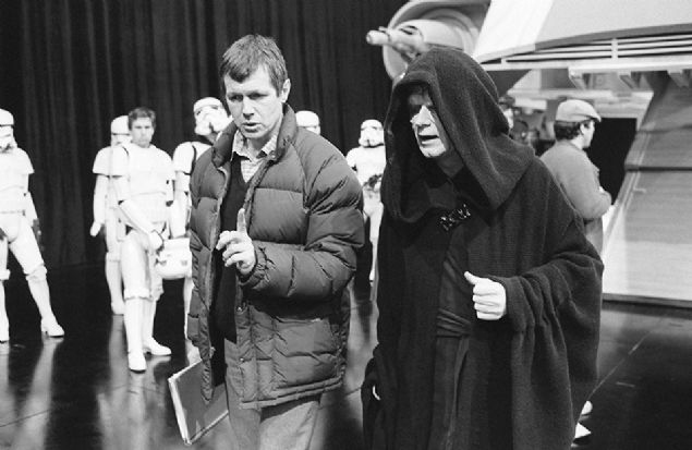                                                                 Ian McDiarmid ve Richard Marquand /Star Wars: Episode VI - Return of the Jedi (1983)                                                          
