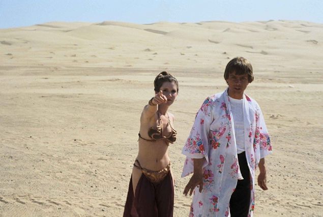                                                                 Carrie Fisher cea Mark Hamill /Star Wars: Episode VI - Return of the Jedi (1983)                                                           