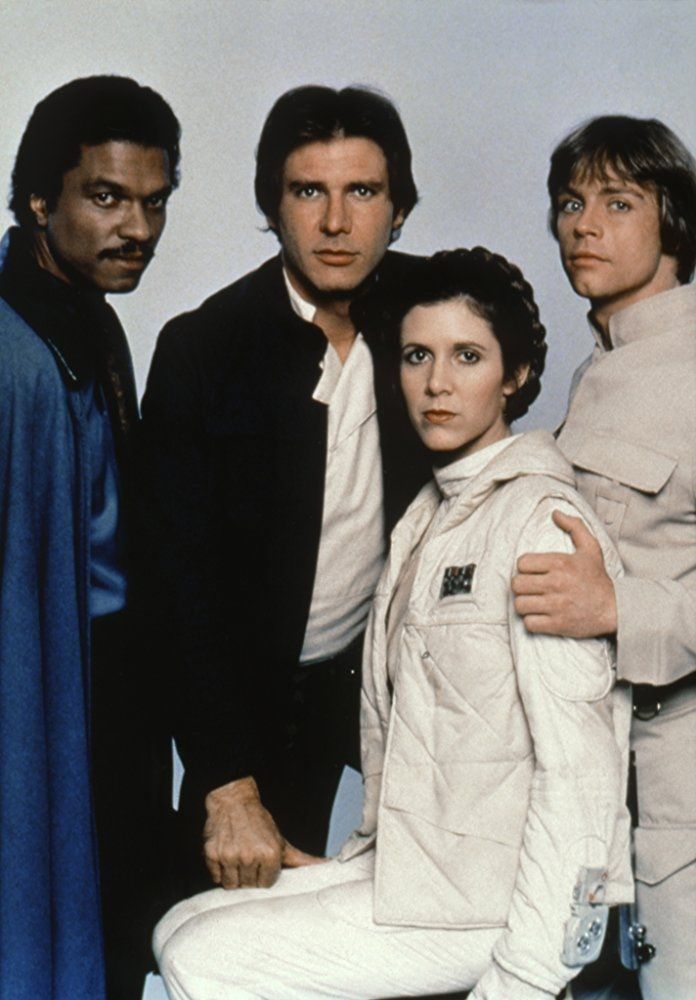                                                                 Harrison Ford, Carrie Fisher, Mark Hamill ve Billy Dee Williams / Star Wars: Episode V - The Empire Strikes Back (1980)                                                           