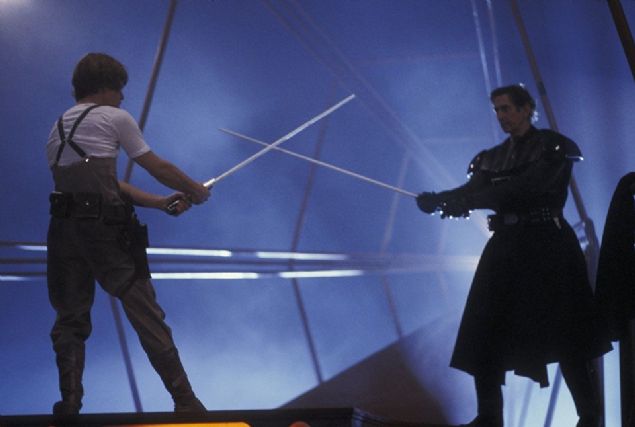                                                                 Mark Hamill ve Bob Anderson / Star Wars: Episode V - The Empire Strikes Back (1980)                                                           