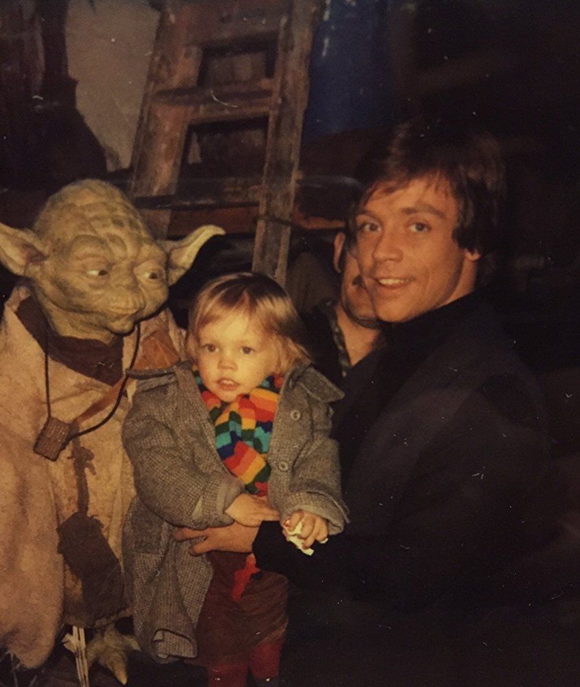                                                                 Mark Hamill, Frank Oz ve Nathan Hamill / Star Wars: Episode VI - Return of the Jedi (1983)                                                          