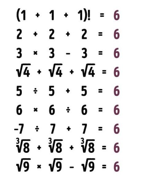 6. 41021in bu mantkla oluturuluu; 7  3 = 4, 7 + 3 = 10, 7 * 3 = 21<br><br>      7. Suya batrlm herhangi bir nesne , yer deitiren svya eit arlk kaybeder. Ta, demirden daha fazla yer kaplayacandan, daha fazla su yer deitirecek ve dengeyi bozacaktr <br><br>      8. lerinden biri sepetle ile birlikte bir elma alacaktr.  <br><br>    9. Unutulan matematik sembolleri grselde yer alyor. 