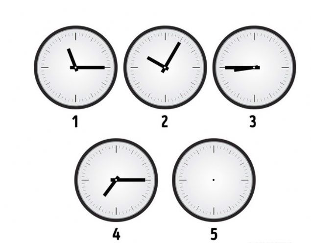 Beinci duvar saatinde, akrep ve yelkovan saat ka gstermelidir?   