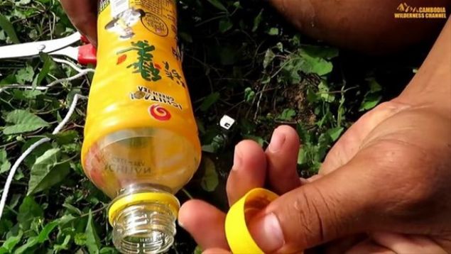 Kamboya'da yaayan iki karde hazrladklar sra d balk tuzaklarn Youtube'daki kanallarnda takipileriyle paylat.      