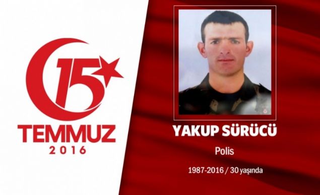 29 yanda Yakup Src, Glba zel Harekat Daire Bakanlnda alyordu. 6 yllk polis olan ehit Yakup Src, evli ve 1 ocuk babasyd. 15 Temmuz gecesi hain darbecilerin gasp ettii sava uaklaryla Glba zel Harekat Daire Bakanlna yapt saldrda ehit dt. ehidin babas, cenaze treninde, 'Alamayn. Olumu Vatana kurban ettim. Vatan sa olsun' dedi. ehit polis Yakup Src, memleketi Erzurum merkez Narmanl Camisi'nde dzenlenen cenaze treni sonras Pasinler ilesinde son yolculuuna uurland.           