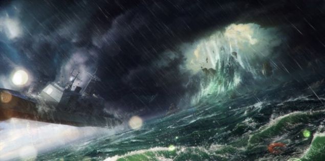                                                                 Southampton niversitesi'nden aratrmaclar, gemilerin okyanusta oluan 30 metreden fazla ykseklikteki dalgalar tarafndan denize ekildiklerini syledi.                                                         