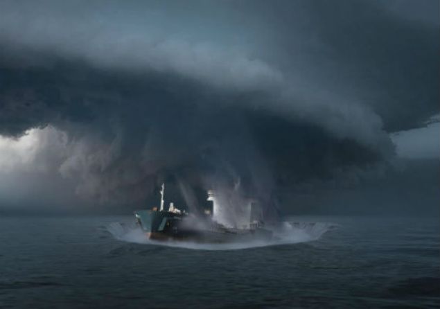                                                                 Okyanus bilimci Dr. Simon Boxall yapt aklamada, 'Blgenin kuzeyinde ve gneyinde bir araya gelen frtnalar var. 30 metreyi aan dalgalar hesap ettik. Gemi ne kadar bykse o kadar fazla hasar meydana gelir' dedi.                                                         