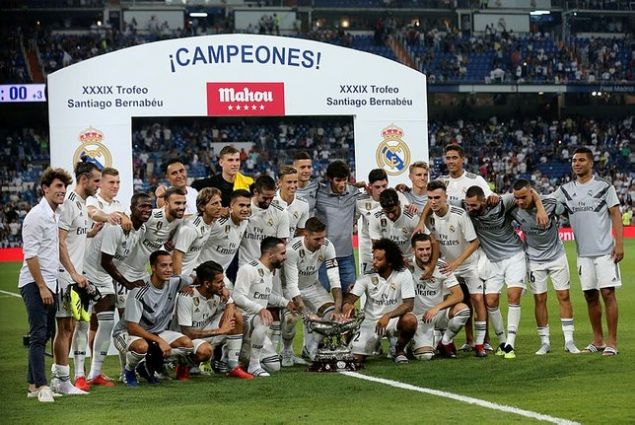                                                                 1.TORBA  <br><br>  Real Madrid                                                        