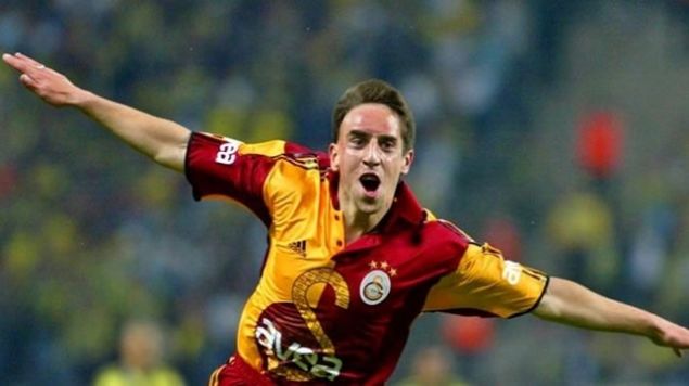                                                                 Frank Ribery<br><br>  Galatasaray                                                       