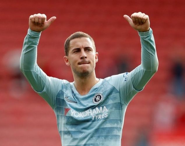                                                                 Eden Hazard                                                                          