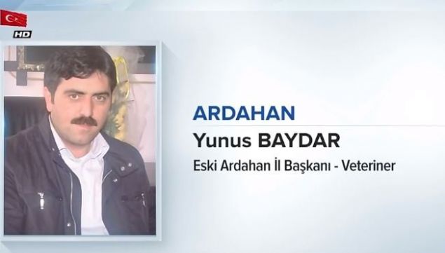                                                                 ARDAHAN<br>  YUNUS BAYDAR<br>  ESK� ARDAHAN �L BA�KANI - VETER�NER<br><br>                                                          