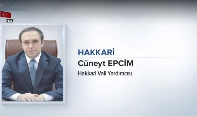                                                                 HAKKAR�<br>  C�NEYT EPC�M<br>  HAKKAR� VAL� YARDIMCISI<br><br>                                                          