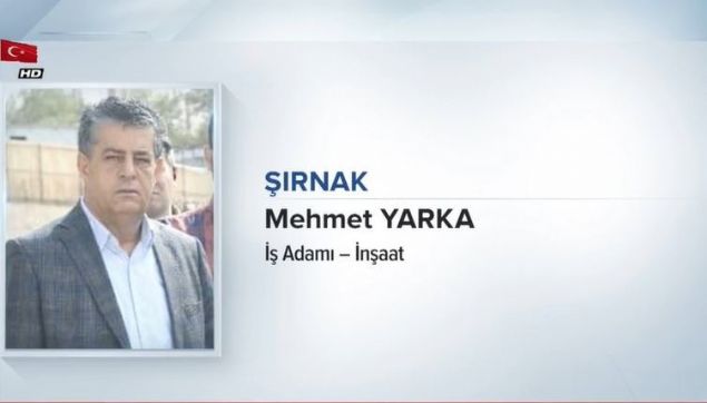                                                                 �IRNAK<br>  MEHMET YARKA<br>  �� ADAMI � �N�AAT<br><br>                                                          