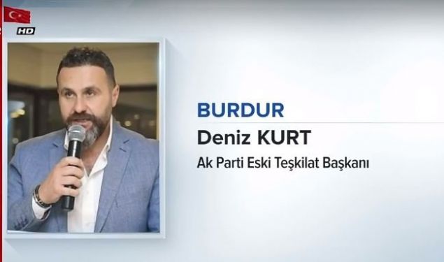                                                                 BURDUR<br>  DEN�Z KURT<br>  ESK� AK PART� BURDUR TE�K�LAT BA�KANI<br><br>                                                          