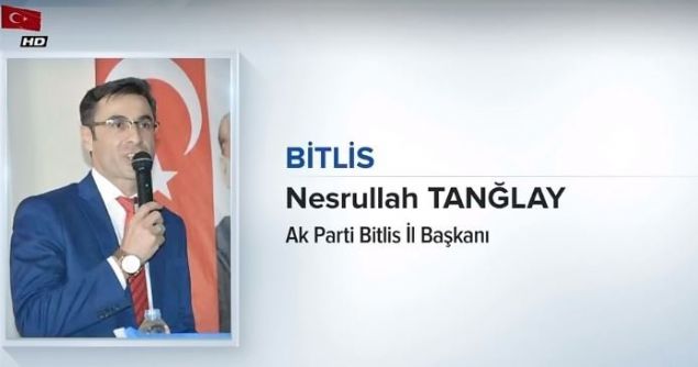                                                                 B�TL�S<br>  NESRULLAH TAN�LAY<br>  AK PART� B�TL�S �L BA�KANI<br><br>                                                          
