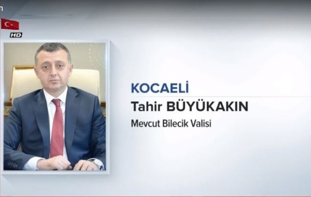                                                                 KOCAEL�<br>  TAH�R B�Y�KAKIN<br>  B�LEC�K VAL�S�<br><br>                                                          
