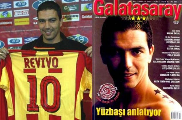                                                                 HAM REVVO, 'HAN' REVVO OLDU!<br><br>  Revivo, Fenerbahe'de geirdii 2 buuk sezonda att kritik goller, frikikleri ve takla atarak gerekletirdii gol sevinleriyle taraftarn sevgilisi oldu. Ortega ve Tuncay'n gelmesiyle ilk 11'deki yerini yava yava kaybeden srailli, 2002/2003 sezonunun devre arasnda takmdan ayrld. Bonservisini aldktan sonra ok konuulacak bir kararla Fenerbahe'nin ezeli rakibi Galatasaray'a imza att.                                                          