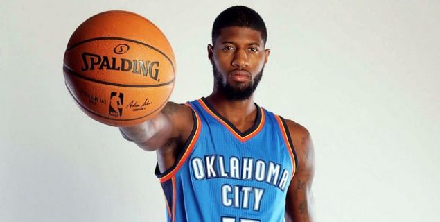                                                                 Paul George - 27.1 milyon Dolar  <br><br>  Basketbol, Oklahoma City Thunder                                                        