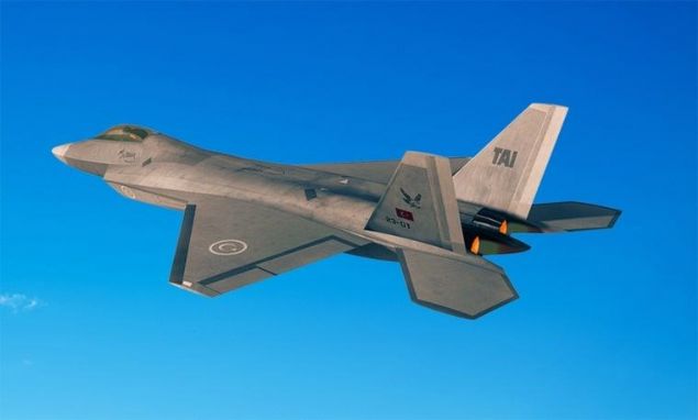 MLL MUHARP UAI TF-X'TE YEN GELME  <br><br>  Milli muharip uann rzgar tnelinde olduu ve konfigrasyonlarna son rtularn yapld belirtildi.   