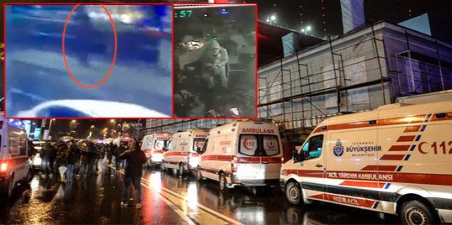                                                                 1 Ocak 2017'de 01:15'te �stanbul'un Be�ikta� il�esindeki Ortak�y semtinde bulunan gece kul�b� Reina'da yeni y�l kutlamalar� s�ras�nda DEA�'L� ter�ris Abdulkadir Ma�aripov, yan�nda getirdi�i Kala�nikof t�fekle etrafa ate� a�m�� ve katliamda 39 ki�i hayat�n� kaybetmi�, 70 ki�i ise yaralanm��t�.                                                        