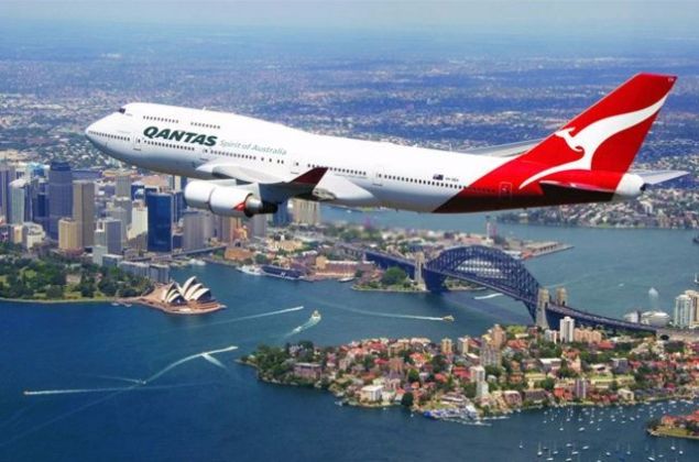                                                                     13 Qantas  <br><br>  lke: Avustralya                                                         