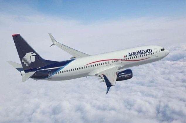                                                                     45 Aeromexico  <br><br>  lke: Meksika                                                         