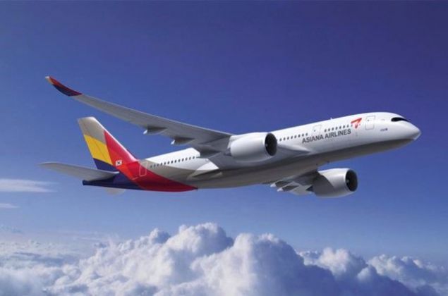                                                                     40 Asiana Airlines  <br><br>  lke: Gney Kore                                                         