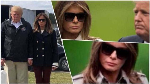 Melania Trump olduu iddia edilen kii ise ABD medyasna gre bir dublrd. 