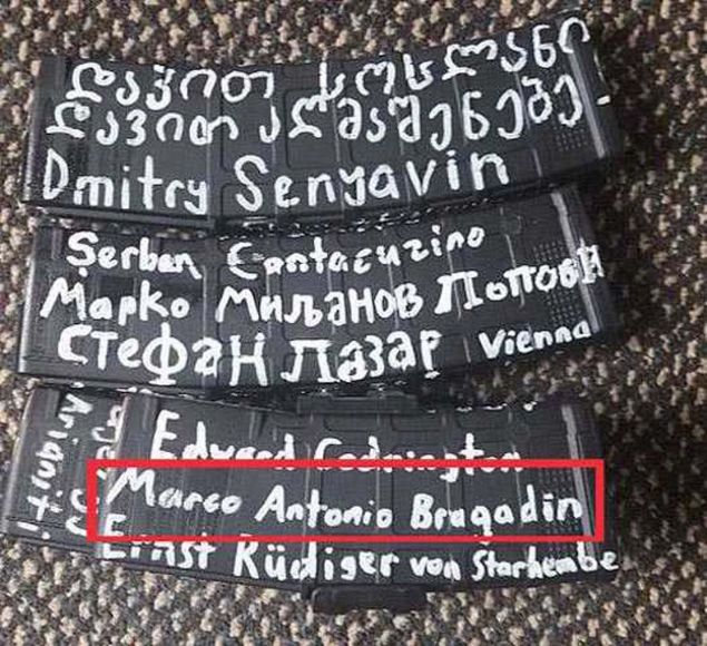 Marco Antonio Bragadin: Kbrs Osmanl'ya kar savunan, Venedikli Komutan. Sava srasnda tm Trk esirleri katletmiti. 