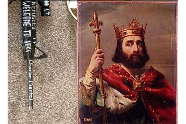 Charles Martel  <br><br>  Tours savanda Endls Emevileri'ni yenilgiye uratan Frank Krall askeri komutan    