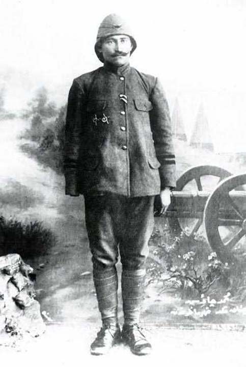 anakkale Sava'nda Osmanl cephesi.     