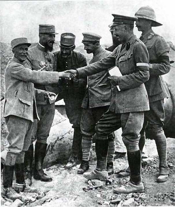 anakkale Sava'nda Osmanl cephesi.    