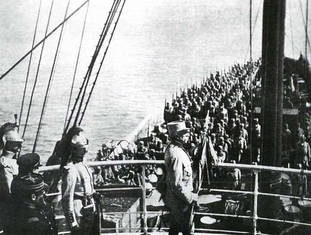 anakkale Sava'nda Osmanl cephesi.    