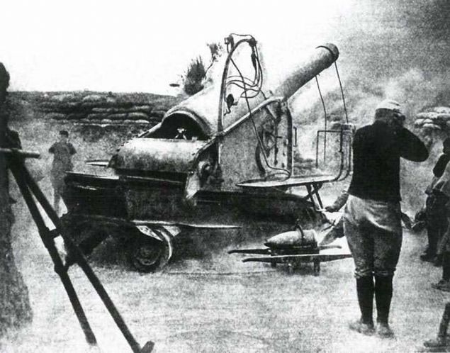 anakkale Sava'nda Osmanl cephesi.    