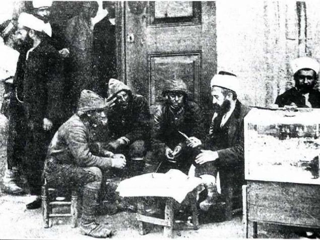 anakkale, kraathanede dinlenen askerler     