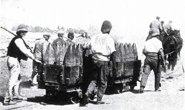 Fransz toplar iin mermi tanmas      