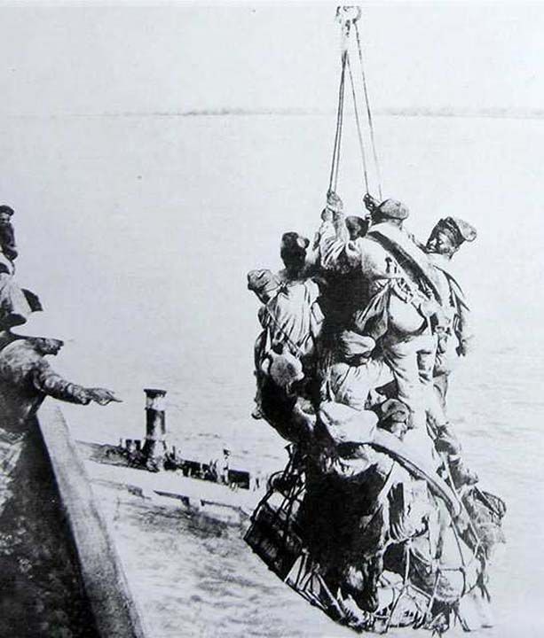 anakkale Sava'nda Osmanl cephesi.    