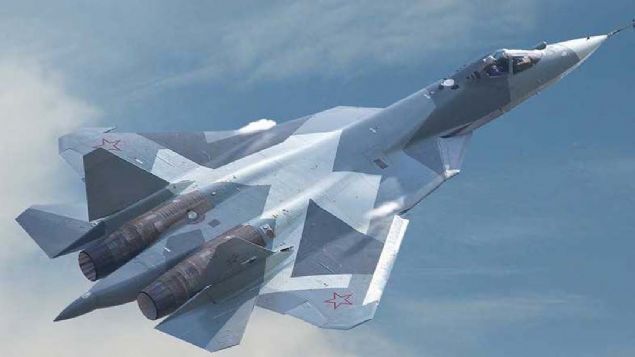 Su-57nin azami muharebe yk  <br><br>  10.000 kg  