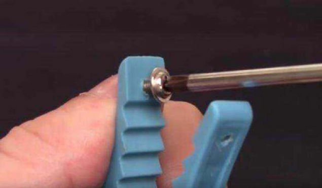 Bu ekilde vidalama ileminden sonra mandaln iki ucu da birlemi oluyor.   